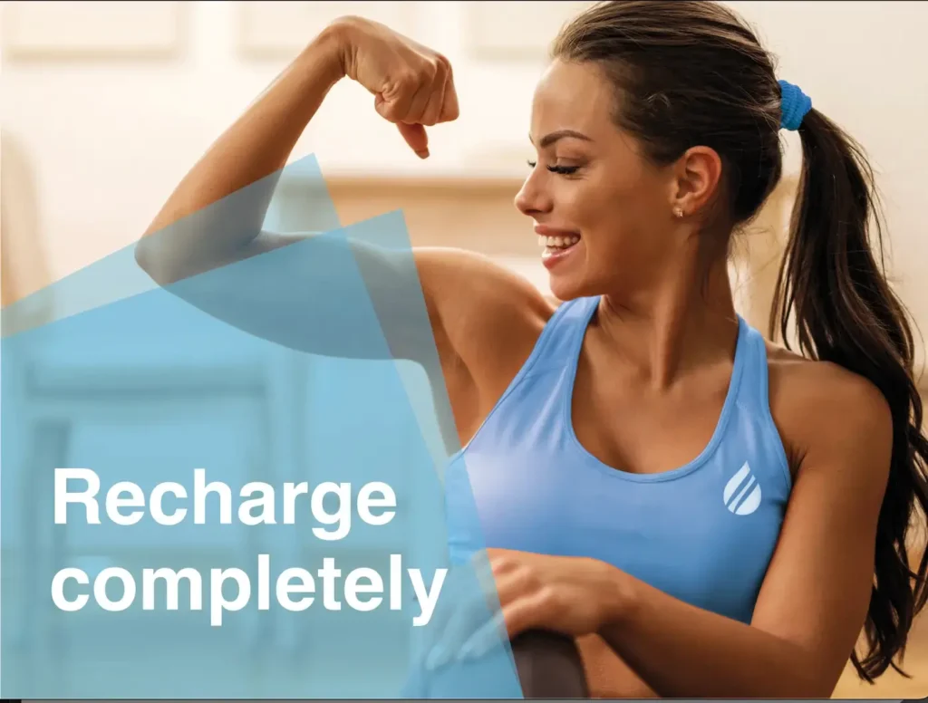 Recharge completely with infinite wellness