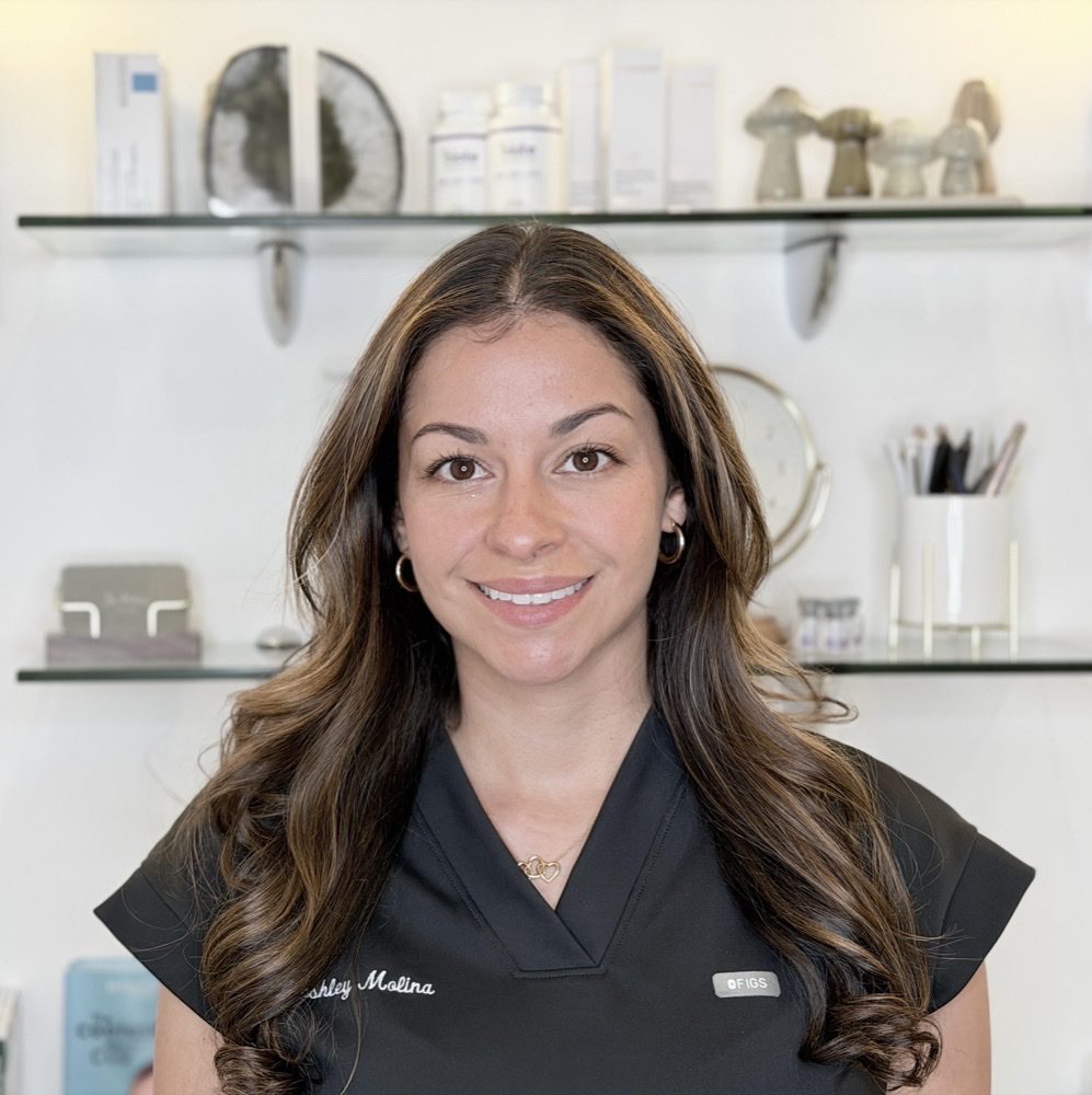 Dr. Ashley Molina, MD, board-certified family and obesity medicine physician at Infinite Wellness Med Spa